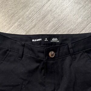 Old Navy Black Slim Fit Trousers
